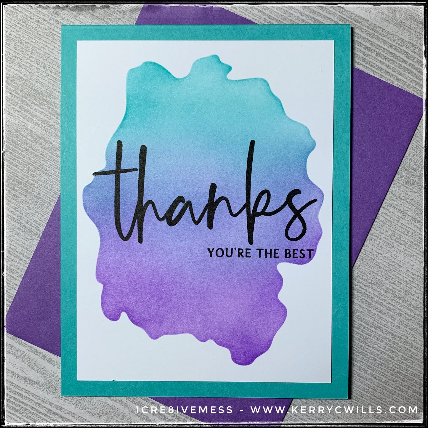 Thanks - You’re The Best Handmade Card